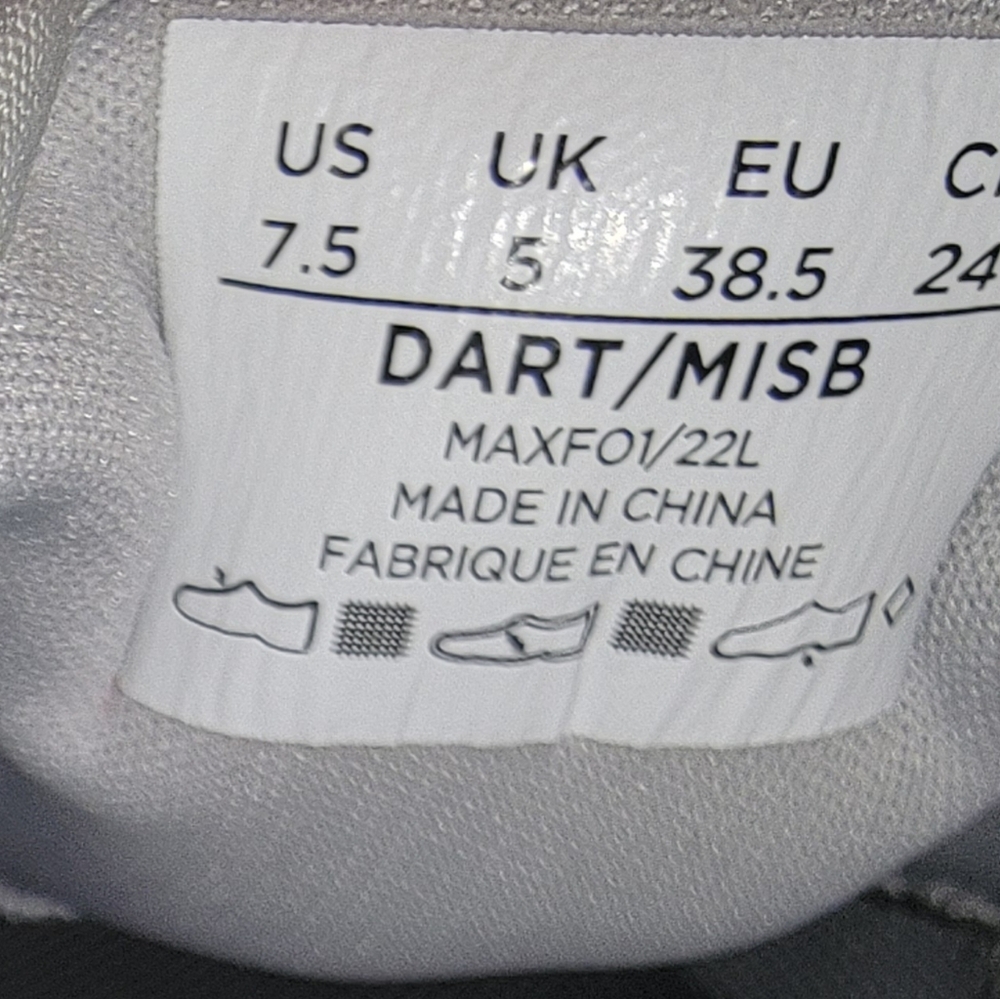 Infinity Dart Premium Athletic Shoe - Size 7.5 - Picture 7 of 8